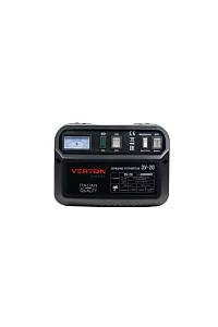 Зарядное устройство VERTON Energy ЗУ-20 (230/50 В/Гц,мощн. 300Вт, напряж. аккум. 12/24В, емкость обсл. аккум. 20-200 Ач, заряд. ток (пик/норм) 12/8 А)