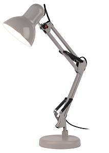 Настольный светильник ЭРА N-214-E27-40W-GY серый
