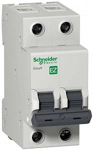 Автоматич-й выкл-ль Schneider EASY 9 2П 16А С 4,5кА 230В EZ9F34216